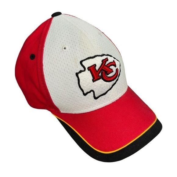 Kansas City Chiefs NFL Football Hat OS Baseball Cap Red White Arrowhead Missouri - Picture 1 of 15